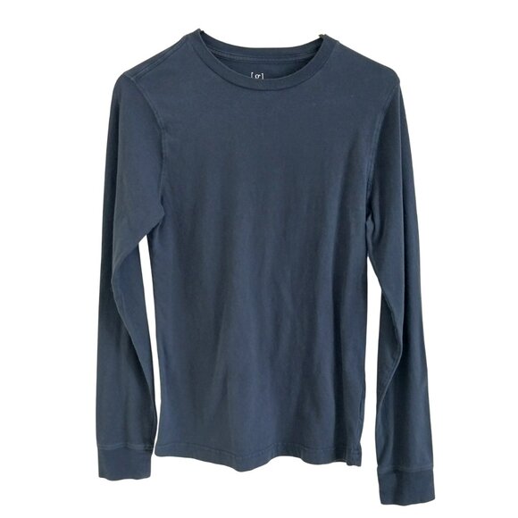 George Mens Cotton Crewneck T-shirts With Long Sleeves Bundle Set Of 7 Size XS - Picture 8 of 14